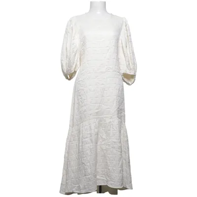 Robe (Blanc) de H&M Trend Coton, Polyamide, Viscose