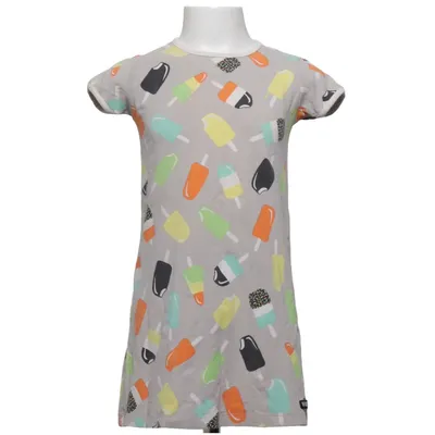 Robe (Gris, Multicolore) de Villervalla Élasthane, Coton biologique