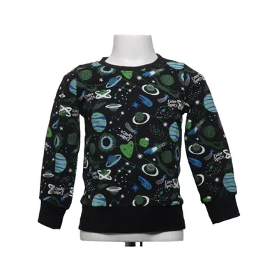 Sweatshirt (Black, Multicolored) from Kiki & Koko Cotton, Polyester