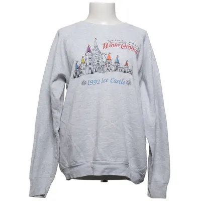Sweatshirt (Grå, Flerfarvet) fra Fruit of the Loom Bomuld, Polyester