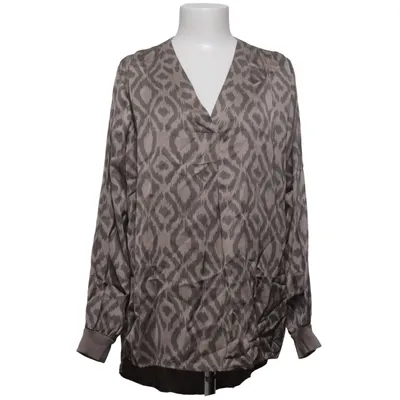 Blus (Brun) från Selected Touch Silke, Viskos