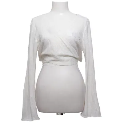 Cardigan cache-cœur (Blanc) de Louis Féraud Acrylique