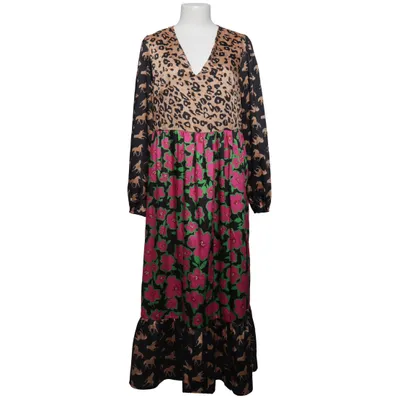 Maxikleid (Schwarz, Pink, Grün, Mehrfarbig) von Twisted Wunder Polyester
