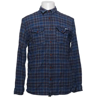 Flannel shirt (Blue, Brown) from Jack & Jones Vintage Cotton