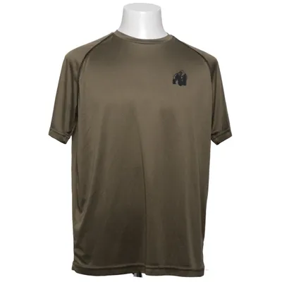 T-shirt (Grün) von Gorilla Wear Polyester