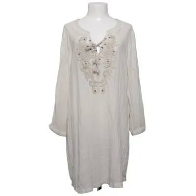 Tunic (Beige) from Rose Bud Polyester, Viscose