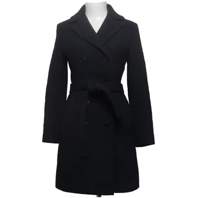 Jas (Blauw, Zwart) van Verso Polyamide, Wol