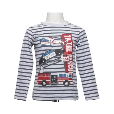 Long sleeve T-shirt (White, Black, Multicolored) from Dopo Dopo Boys Cotton