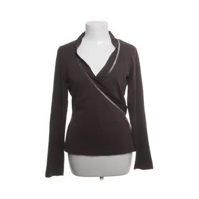 Wikkeltop (Bruin) van ESPRIT Katoen, Elastaan, Polyester
