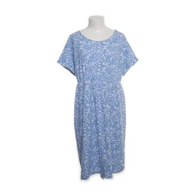 Jurk (Blauw, Wit) van Esmara Katoen, Elastaan