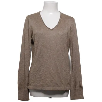 Sweater (Beige) from Xandres Metallic fiber, Polyester, Viscose
