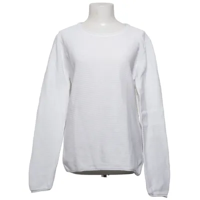 Pull-over (Blanc) de Size 8 Needle Coton