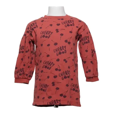 Dress (Red, Multicolored) from Mini Gina Tricot Cotton