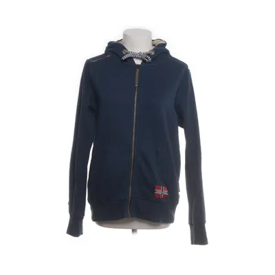 Hoodie (Blue) from Nangaparbat Cotton, Polyester