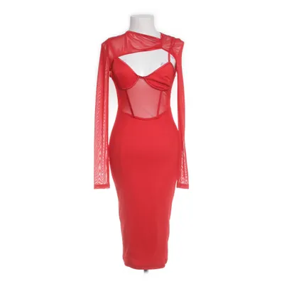 Cocktailklänning (Röd) Elastan, Polyester