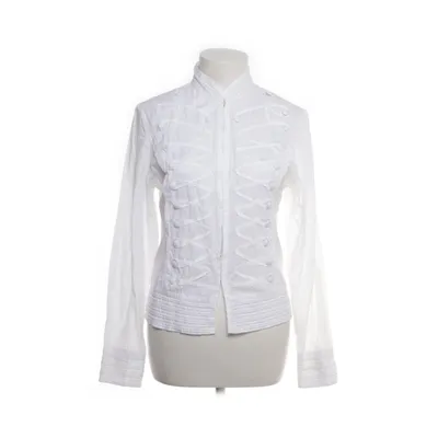 Blouse (Wit) van Nadine H Katoen