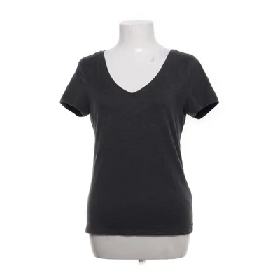 T-shirt (Grijs) van H&M Basic Katoen, Elastaan, Polyester