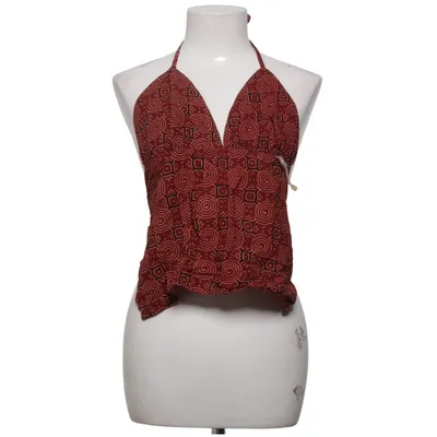 Halter neck top (Red, Black) from Koru Cotton