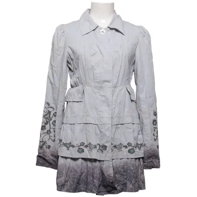 Frakke (61305) fra Cream Bomuld, Polyester