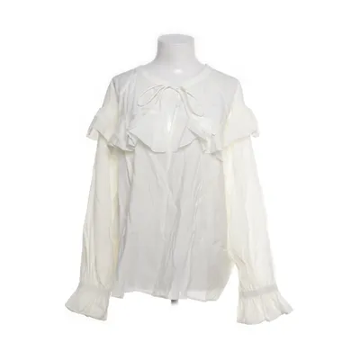 Blouse (Wit) van H&M Viscose, Polyester
