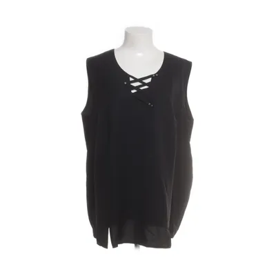 Tanktop (Zwart) van Sempre Piu by Chalou Polyester, Viscose