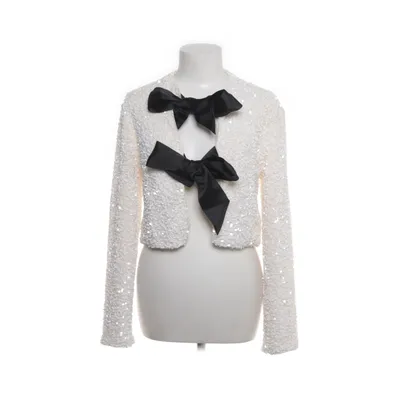Cardigan (Beige, Sort) fra H&M Trend Polyester, Elastan