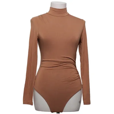 Body (Brown) from JLUXLABEL Elastane, Viscose