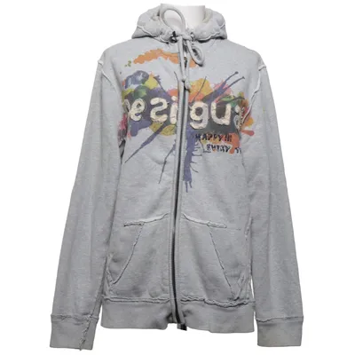 Huvtröja (Grå, Flerfärgad) från Desigual Bomull, Polyester