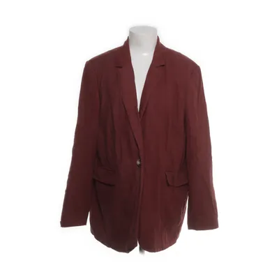 Blazer (Red) from Page One Linen, Polyester, Viscose