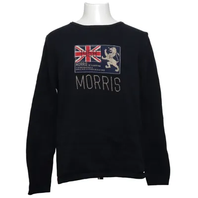 Sweater (Sort) fra Morris Bomuld