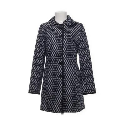 Jas (Blauw, Wit, Zwart) van Comma Katoen, Elastaan, Polyester