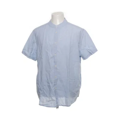 Korte mouwen shirt (Blauw) van Watsons Katoen, Linnen