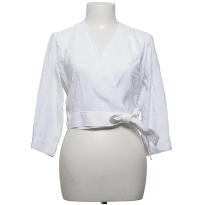 Omlottblus (Vit) från Anthropologie Tencel