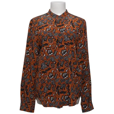 Bluse (Braun, Schwarz, Weiß) von Marc by Marc Jacobs Seide