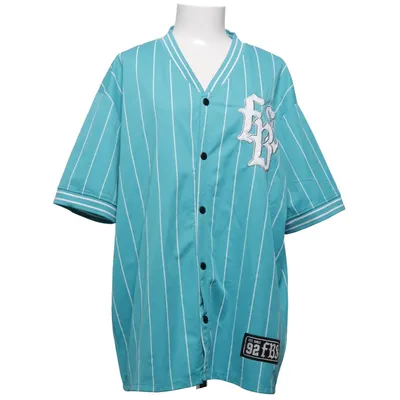 Baseballtrøje (Blå, Hvid) fra FB Sister Polyester