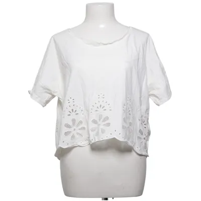 Top (Wit) van H&M Conscious Collection Organisch katoen