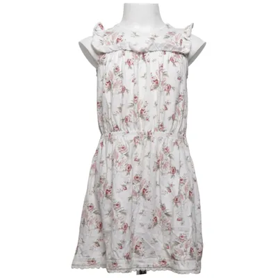 Dress (White, Multicolored) from Newbie by KappAhl Cotton