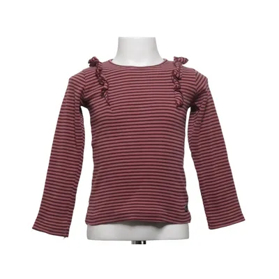 Lange mouwen shirt (Roze, Bruin) van Babyface Katoen, Elastaan