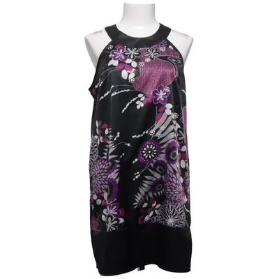 Dress (Black, Purple, Multicolored) from Ici et Maintenant Polyester