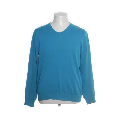 Pullover (Blå) från Dressmann Bomull