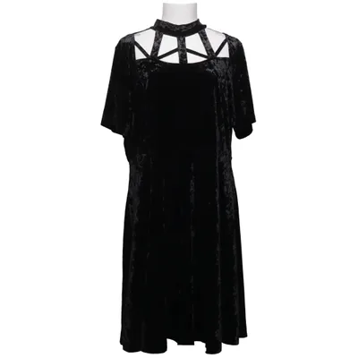 Kjole (Sort) fra Shein Curve Elastan, Polyester