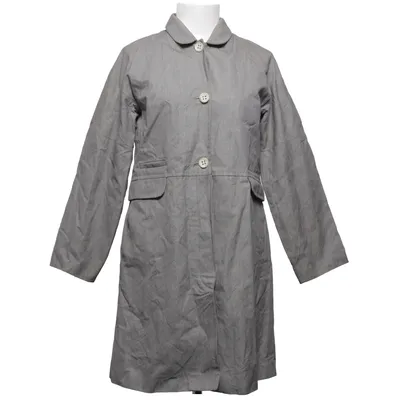 Coat (Gray) from HOPE by Ringstrand Söderberg Cotton, Cupro, Metallic fiber, Polyamide, Polyester, Viscose