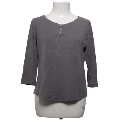 T-shirt manches longues (Gris) de Carla F Polyester, Viscose