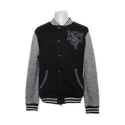 Collegejacke (Schwarz, Grau, Weiß) von Much More Polyester