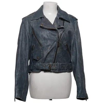 Bikerjack (Blauw) van Conbipel Leer