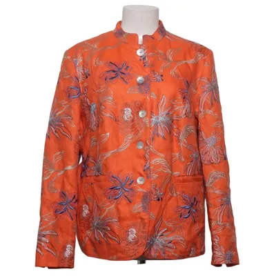 Blazer (Oranje, Meerkleurig) van White Label Polyester