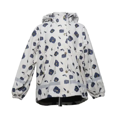Regnjacka (Vit, Blå) från Petite Chérie Polyester, Polyuretan