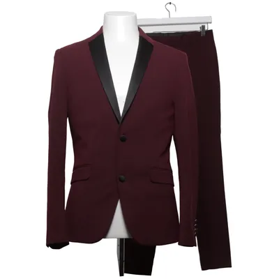 Kostym (Röd) från Lindbergh White Elastan, Polyester, Viskos