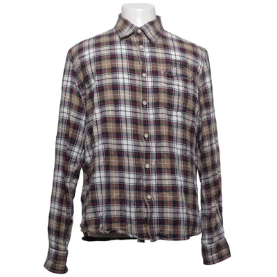 Flanellskjorta (Brun, Röd, Vit, Blå) från Hampton Republic Bomull