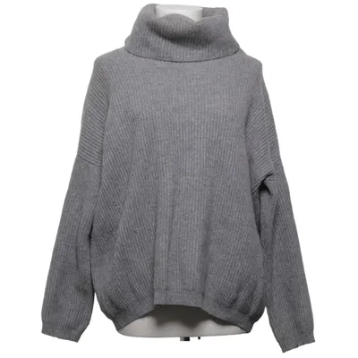 Pul à col roulé (Gris) de Rena Marx Cachemire, Laine